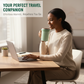 Smart Temperature Display Self-Stirring Mug