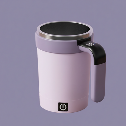 Smart Temperature Display Self-Stirring Mug
