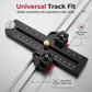 📏 Repeat Cuts, Perfect Every Time. Precision Table Saw Stop Block – Anodised Black Aluminium, Portable & Tool-Free Fit. UK Stock