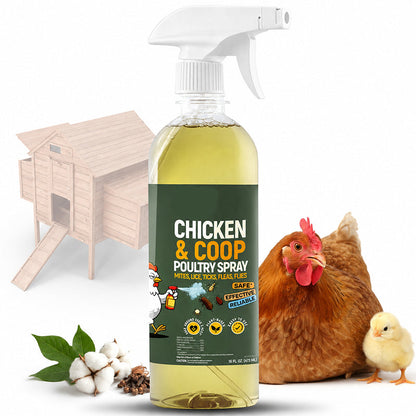 Natural Poultry Coop Cleaning Spray