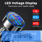 📢📢50% OFF !! ⏰6-In-1 Car Fast Phone Charger with Voltage Display