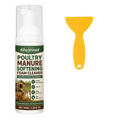 🥳2026 HOT SALE🥳💞50K+ SOLD!🚗🧺 50% OFF! Poultry Manure Softening Foam Cleaner