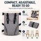 🎁🏆 Last Day Special Price £ 12.98!🧊👶Portable Baby High Chair Safety Harness Strap