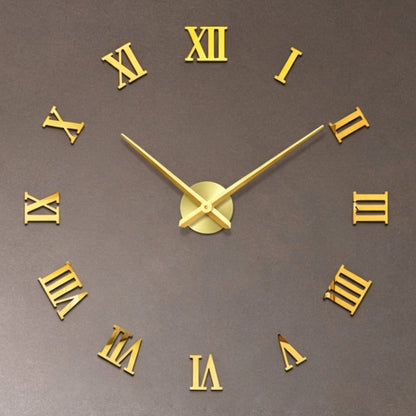 3D DIY Large Roman Numeral Wall Clock