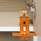 🔧 Cabinet Door Installation Positioner – Aluminium Alloy Jig for 7-40mm Doors