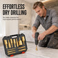 ⏳🔥LIMITED-TIME 55% OFF! ⏰12-Piece Dry Diamond Tile Hole Saw Kit (6-35mm)