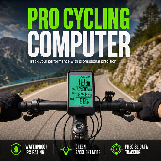 Waterproof bicycle speedometer