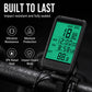 Waterproof bicycle speedometer