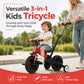 3-in-1 Kids’ Tricycle Balance Bike