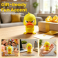 3D Printed Angry Yellow Duck Desk Toy