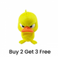 3D Printed Angry Yellow Duck Desk Toy
