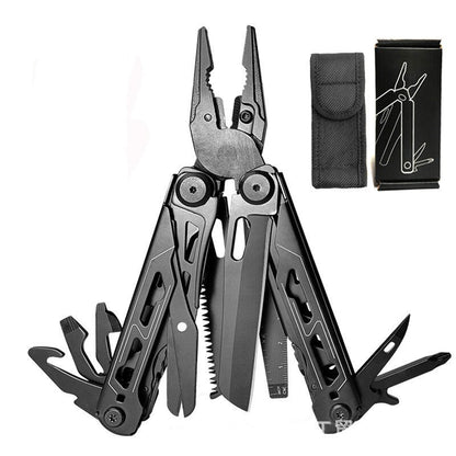🛠️2026 New Arrivals 50% OFF💥Heavy‑Duty Folding Multi‑Tool Pliers, Portable Multi‑Function Survival Tool with Knife, Screwdriver, with Carry Pouch for Camping, Outdoor, Home Emergency Repair