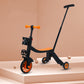 Multifunctional convertible 3-wheel scooter for kids