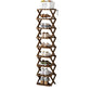 Durable Foldable Bamboo Shoe Rack