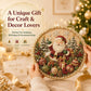 🌸 DIY Four Seasons Pearl Wreath Craft Kit – Create Your Own Sparkling Decor ✨