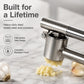 Premium Stainless Steel Garlic Press