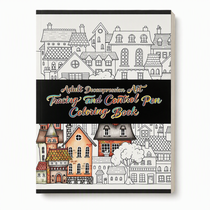 ✍️🎨 Simple Stick Figure Line Art Coloring Book – Trace, Color & Create