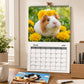 🐹 LIMITED-TIME 50% OFF! ✨ Adorable Guinea Pig Wall Calendar – Lovely Photos📅