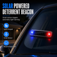 ☀️ Solar Powered Anti-Theft Warning Light with LED Flashing Beacon for Cars, E-Bikes and Bicycles