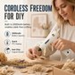 🛠️ USB Rechargeable Cordless Hot Glue Gun for Crafts, Repairs and Everyday DIY