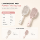 💇‍♀️ Portable Volumising Detangling Hair Brush – One-Lift Easy Hair Removal Brush for Daily Styling