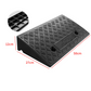 🚗  Portable PVC Curb Ramp with Anti-Slip Surface for Driveways, Thresholds and Everyday Access💎