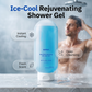 🌊 3-in-1 Cooling Shower Gel for Face, Hair and Body with Ocean Fresh Scent