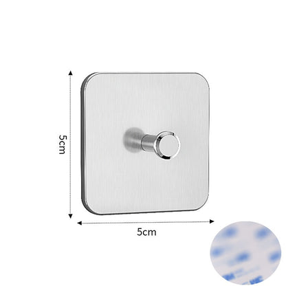 🖼️ No-Drill Adhesive Stainless Steel Picture Hangers – Heavy Duty Wall Mount ✨