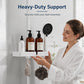 🚿 Adjustable Shower Riser Rail Storage Rack – No-Drill Clamp-On Organizer for Shampoo & Soap ✨