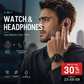 ⌚ 49% OFF NOW! 🎧 2-in-1 Smartwatch with Wireless Earbuds – Music, Calls & Fitness All in One 📱
